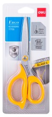 Ножницы Deli E77756 Soft офисные 170мм ТПЭ сталь ассорти блистер