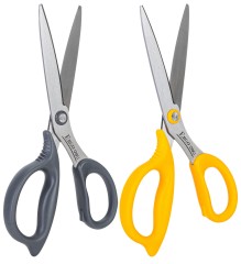 Ножницы Deli E77756 Soft офисные 170мм ТПЭ сталь ассорти блистер