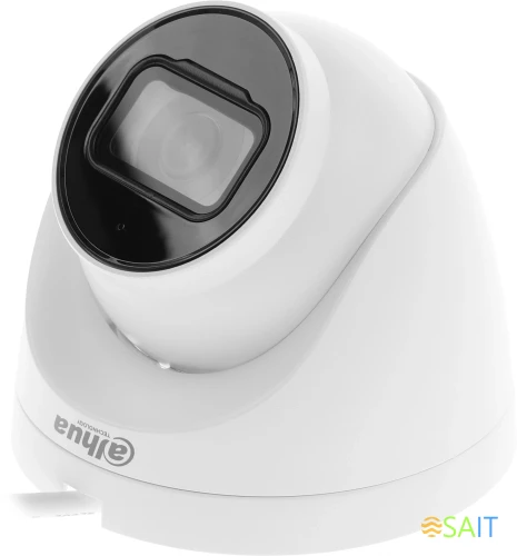 Камера видеонаблюдения IP Dahua DH-IPC-HDW2230T-AS-0280B-S2(QH3) 2.8-2.8мм цв. корп.:белый (DH-IPC-HDW2230TP-AS-0280B-S2)