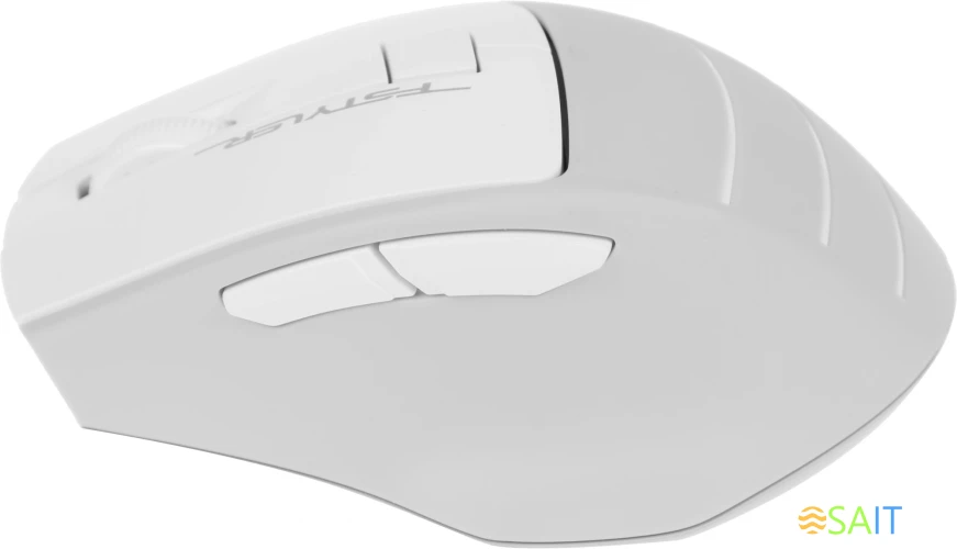 Мышь A4Tech Fstyler FG30S белый/серый оптическая 2000dpi silent беспров. USB 6but (FG30S WHITE)