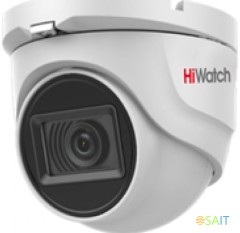 Камера видеонаблюдения аналоговая HiWatch DS-T503 (C) (2.8 mm) 2.8-2.8мм HD-CVI HD-TVI цв. корп.:белый (DS-T503 (С) (2.8 MM))
