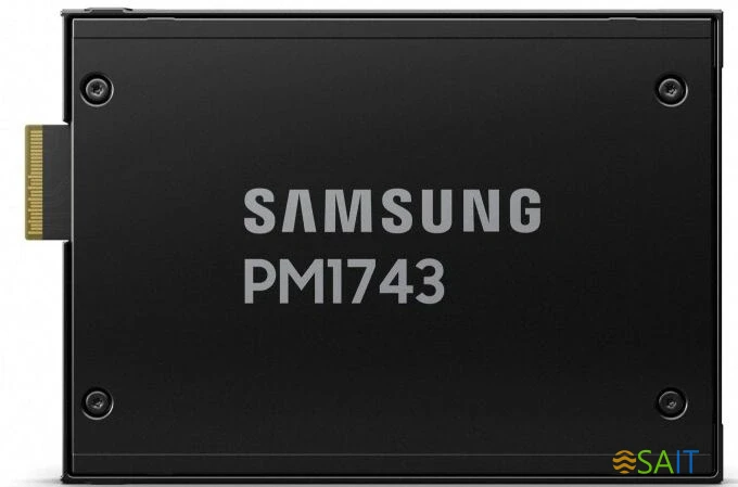 Накопитель SSD Samsung PCIe 5.0 x4 15.36TB MZWLO15THBLA-00A07 PM1743 Enterprise 1 DWPD