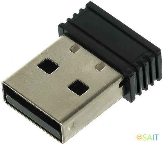 Клавиатура + мышь Оклик 300M клав:серый мышь:серый/черный USB беспроводная slim (1488402)