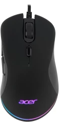 Мышь Acer OMW190 черный оптическая 6400dpi USB 6but (ZL.MCEEE.00T)