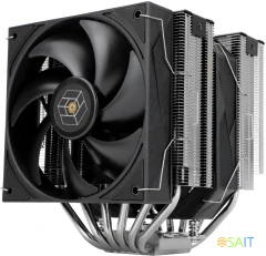 Устройство охлаждения(кулер) Thermalright Royal Pretor 130 Soc-AM5/AM4/1200/1700/1851 серебристый/черный 4-pin 29.4dB Al+Cu Ret (RP130)