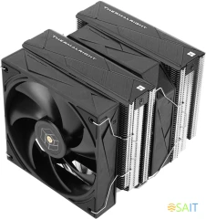 Устройство охлаждения(кулер) Thermalright Royal Pretor 130 Soc-AM5/AM4/1200/1700/1851 серебристый/черный 4-pin 29.4dB Al+Cu Ret (RP130)
