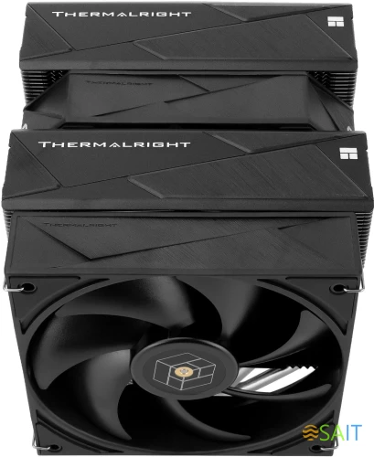 Устройство охлаждения(кулер) Thermalright Royal Pretor 130 Soc-AM5/AM4/1200/1700/1851 серебристый/черный 4-pin 29.4dB Al+Cu Ret (RP130)