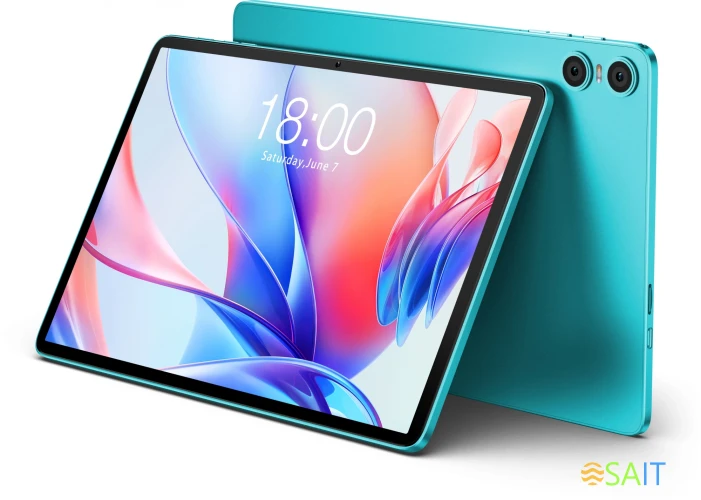 Планшет Teclast P30 T606 (1.8) 8C RAM4Gb ROM128Gb 10.1" IPS 1280x800 Android 14 голубой 5Mpix 2Mpix BT WiFi microSD 1Tb 6000mAh 10hr