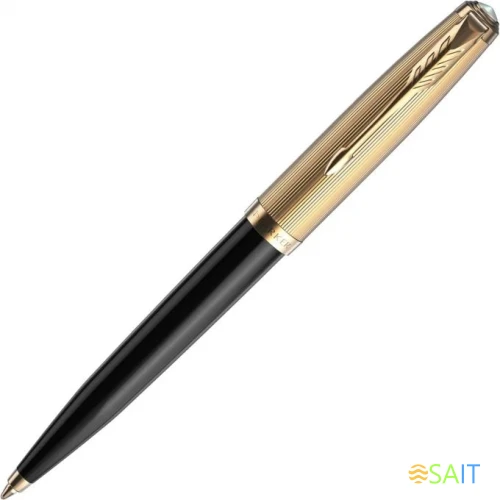 Ручка шариков. Parker 51 Deluxe (2123513) Black GT M черн. черн. подар.кор.