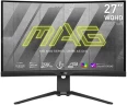 Монитор MSI 27" Mag 275CQRXF черный VA LED 16:9 HDMI полуматовая HAS 2500:1 400cd 178гр/178гр 2560x1440 240Hz FreeSync Premium DP WQ USB 5.8кг