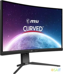 Монитор MSI 27" Mag 275CQRXF черный VA LED 16:9 HDMI полуматовая HAS 2500:1 400cd 178гр/178гр 2560x1440 240Hz FreeSync Premium DP WQ USB 5.8кг