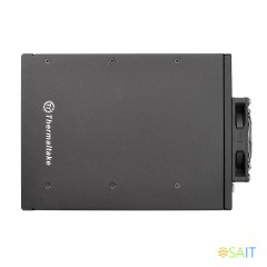 Сменный бокс для HDD/SSD Thermaltake Max 3504 SATA I/II/III/SAS SATA металл черный hotswap 4