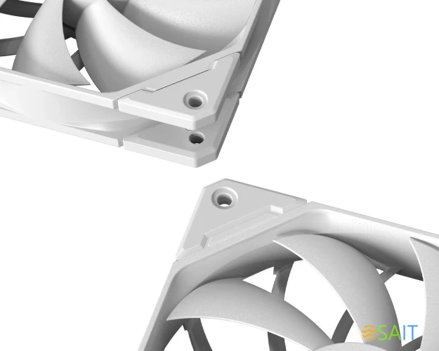 Вентилятор для корпуса ID-Cooling TF-12025-Pro 120х120x25 белый 4-pin 35.2дБ (TF-12025-PRO WHITE) Ret