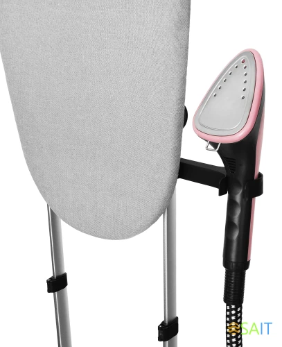 Отпариватель напольный Hyundai H-US02543 1800Вт розовый/черный