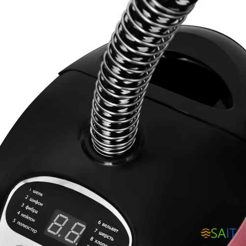 Отпариватель напольный Hyundai H-US02543 1800Вт розовый/черный