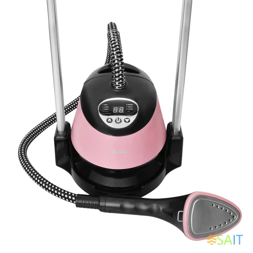 Отпариватель напольный Hyundai H-US02543 1800Вт розовый/черный