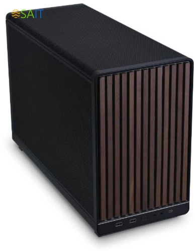 Корпус Lian-Li A3 Wood черный без БП mATX 10x120mm 2x140mm 2xUSB3.0 1xUSB3.1 audio bott PSU
