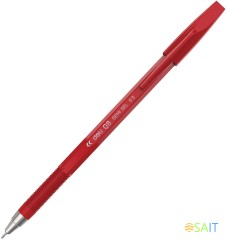 Набор ручек шариков. Deli Think EQ8-RD красн. черн. (12шт) линия 0.5мм