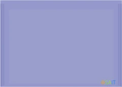 Конверт на кнопке Бюрократ Pastel -PKPAST/VIO A4 пластик 0.18мм фиолетовый