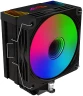 Устройство охлаждения(кулер) GMNG GG-CPC220-ARGB2 ARGB Soc-AM5/AM4/1151/1200/2066/1700 черный 4-pin 14-26dB Al+Cu LCD 220W 550gr Ret (GG-CPC220-ARGB2-BK)
