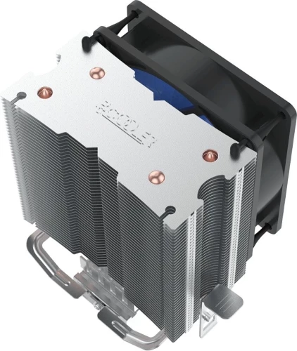 Устройство охлаждения(кулер) PcCooler S93 V2 Soc-AM5/AM4/1200/1700/1851 черный/синий 3-pin 26.4dB Al+Cu 100W 348gr Ret (R3-I210WBKNXX-GL)