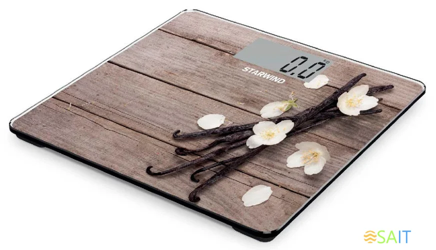 Весы напольные электронные Starwind SSP6020 макс.180кг рисунок
