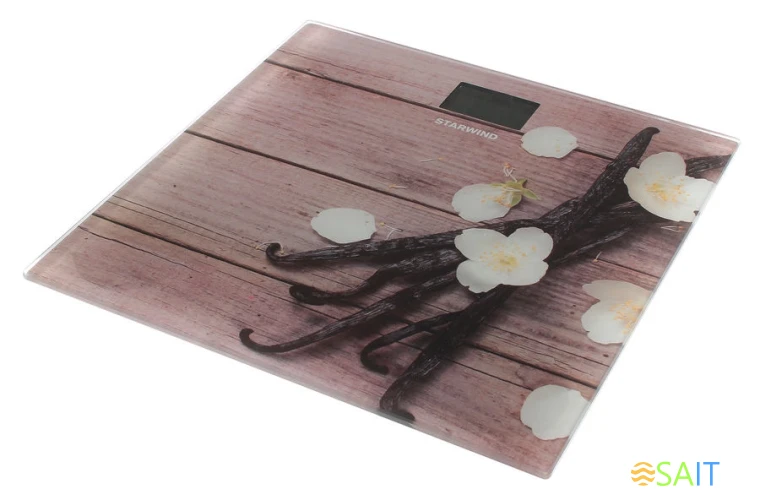 Весы напольные электронные Starwind SSP6020 макс.180кг рисунок