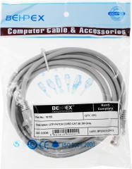 Патч-корд cat.5E stranded molded 3м RJ-45 (m)-RJ-45 (m)