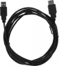 Кабель-удлинитель KingPrice KP-AmAf-v2-3m USB A(m) USB A(f) 3м черный