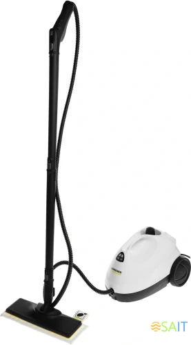 Пароочиститель напольный Karcher SC 2 EasyFix 1500Вт белый/черный