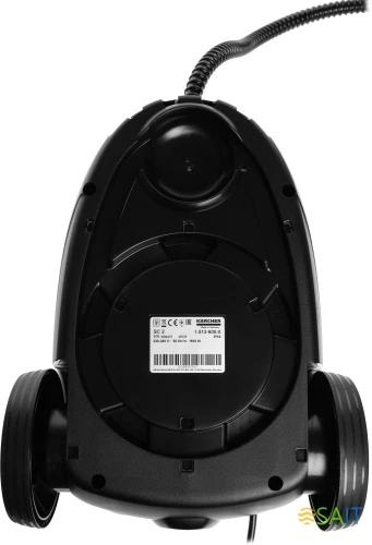 Пароочиститель напольный Karcher SC 2 EasyFix 1500Вт белый/черный