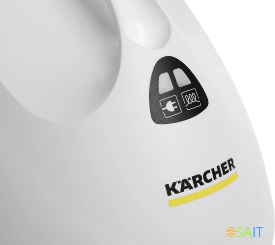 Пароочиститель напольный Karcher SC 2 EasyFix 1500Вт белый/черный