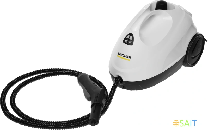 Пароочиститель напольный Karcher SC 2 EasyFix 1500Вт белый/черный
