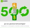 Аккумулятор GP 100AAAHC3/1RGY-2CRCB4 40/400 AAA NiMH 1000mAh (4шт) блистер