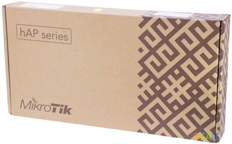 Роутер беспроводной MikroTik hAP ac3 (RBD53IG-5HACD2HND) AC1200 10/100/1000BASE-TX черный