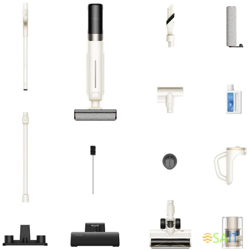 Пылесос моющий Trouver K30 Mix 300Вт белый/черный