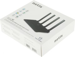 Роутер беспроводной Netis N2 AC1200 10/100/1000BASE-TX черный