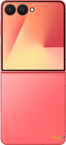 Смартфон Samsung SM-F766B Galaxy Z Flip7 256Gb 12Gb коралловый раскладной 3G 4G 1Sim 6.9" 1080x2520 Android 16 50Mpix 802.11 a/b/g/n/ac/ax/be NFC GPS GSM900/1800 GSM1900 Protect
