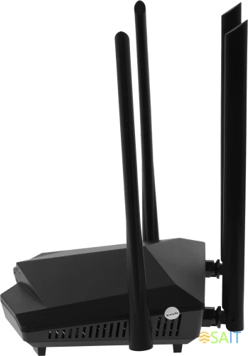 Роутер беспроводной Tenda AC6 AC1200 10/100BASE-TX черный