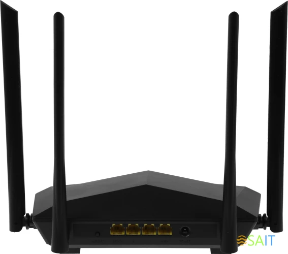 Роутер беспроводной Tenda AC6 AC1200 10/100BASE-TX черный