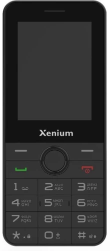 Мобильный телефон XENIUM X240 черный моноблок 2Sim 2.4" 240x320 Nucleus 0.3Mpix GSM900/1800 MP3 FM microSD max32Gb