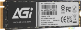 Накопитель SSD AGi PCIe 4.0 x4 4TB AGI4T0G44AI828-CB AI828 M.2 2280