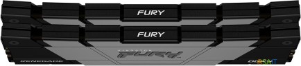 Память DDR4 2x32GB 3600MHz Kingston KF436C18RB2K2/64 Fury Renegade Black RTL Gaming PC4-28800 CL18 DIMM 288-pin 1.35В dual rank с радиатором Ret