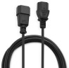 Кабель-удлинитель Buro AN23-1008-5 IEC C13 IEC C14 5м черный