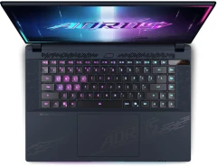 Ноутбук Gigabyte AORUS MASTER 16 AM6H Core Ultra 9 275HX 32Gb SSD1Tb NVIDIA GeForce RTX5080 16Gb 16" OLED QHD+ (2560x1600) Windows 11 Pro black WiFi BT Cam (BYHC5KZE64SP)