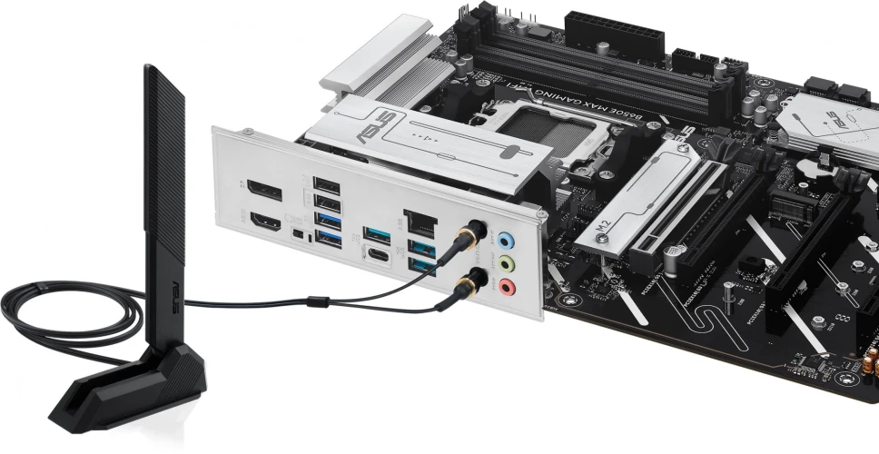 Материнская плата Asus B650E MAX GAMING WIFI SocketAM5 AMD B650 4xDDR5 ATX AC`97 8ch(7.1) 2.5Gg RAID+HDMI+DP