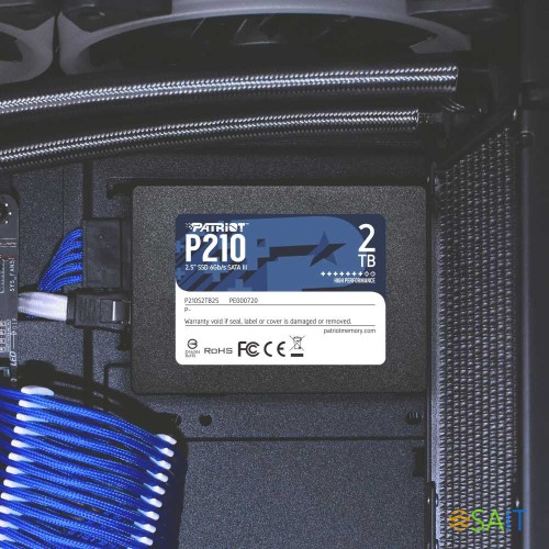 Накопитель SSD Patriot SATA-III 2TB P210S2TB25 P210 2.5"