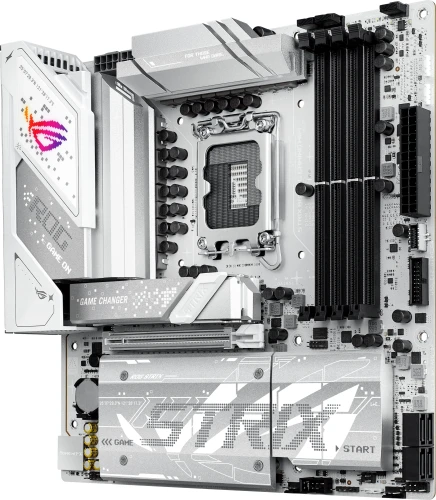 Материнская плата Asus ROG STRIX B860-G GAMING WIFI Soc-1851 Intel B860 4xDDR5 mATX AC`97 8ch(7.1) 2.5Gg RAID+HDMI+DP