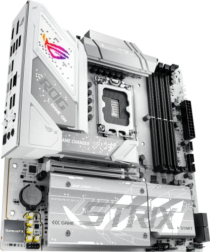 Материнская плата Asus ROG STRIX B860-G GAMING WIFI Soc-1851 Intel B860 4xDDR5 mATX AC`97 8ch(7.1) 2.5Gg RAID+HDMI+DP
