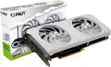 Видеокарта Palit PCI-E 4.0 RTX4070 DUAL WHITE OC NVIDIA GeForce RTX 4070 12Gb 192bit GDDR6 1920/20000 HDMIx1 DPx3 HDCP Ret